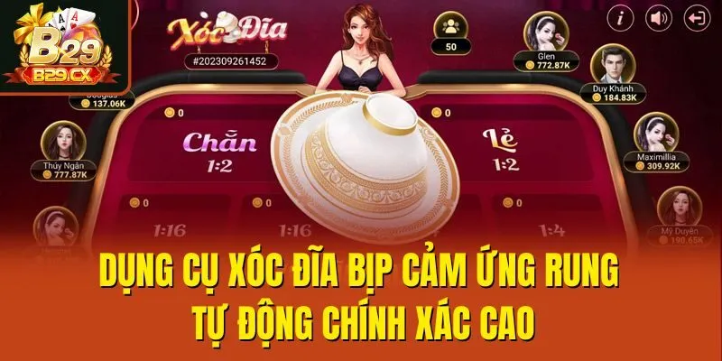 Dụng cụ xóc đĩa bịp cảm ứng rung tự động chính xác cao