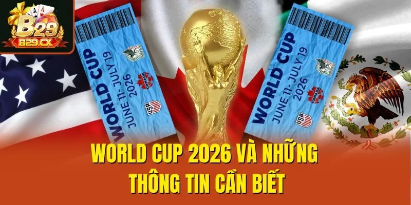 World Cup 2026 và những thông tin cần biết