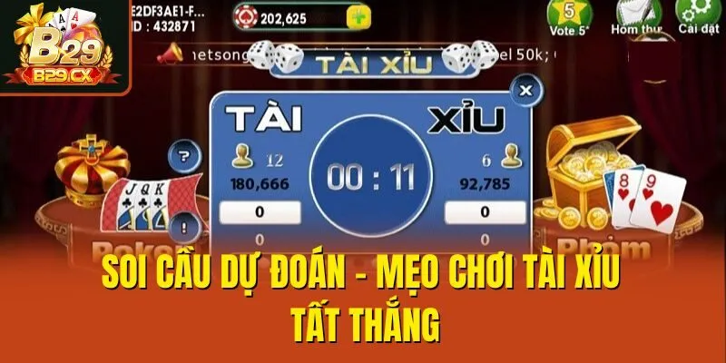 Soi cầu dự đoán - Mẹo chơi Tài Xỉu tất thắng